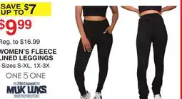 Dunham's Sports WOMEN'S FLEECE LINED LEGGINGS offer