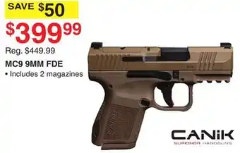 Dunham's Sports MC9 9MM FDE offer
