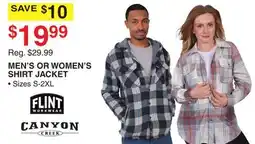 Dunham's Sports MEN'S OR WOMEN'S SHIRT JACKET offer