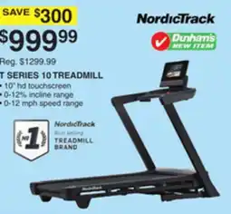Dunham's Sports T SERIES 10 TREADMILL offer