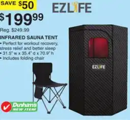 Dunham's Sports INFRARED SAUNA TENT offer
