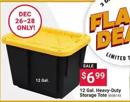 Ace Hardware 12 Gal. Heavy-Duty Storage Tote offer