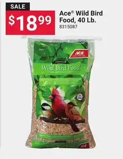 Ace Hardware Ace Wild Bird Food, 40 Lb offer