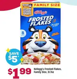 Grocery Outlet Kellogg's Frosted Flakes, Family Size offer