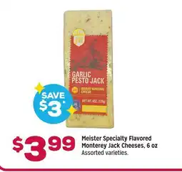 Grocery Outlet Meister Specialty Flavored Monterey Jack Cheeses offer