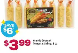 Grocery Outlet Grande Gourmet Tempura Shrimp offer