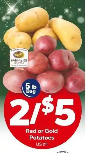 Save a Lot Red or Gold Potatoes offer