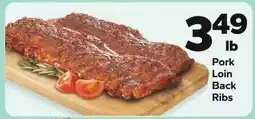 Save a Lot Pork Loin Back Ribs offer