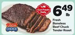 Save a Lot Fresh Boneless Beef Chuck Tender Roast offer