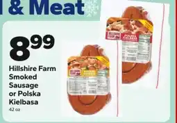 Save a Lot Hillshire Farm Smoked Sausage or Polska Kielbasa offer