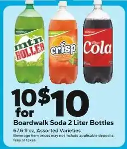 Save a Lot Boardwalk Soda 2 Liter Bottles offer