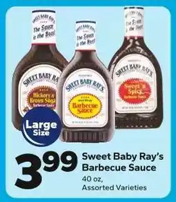 Save a Lot Sweet Baby Ray's Barbecue Sauce offer