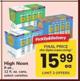 Safeway HIGH NOON offer