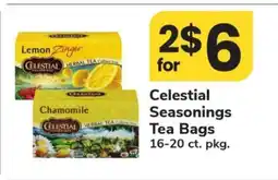 Safeway Celestial Seasonings Tea Bags offer