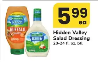 Safeway Hidden Valley Salad Dressing offer