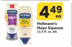 Safeway Hellmann's Mayo Squeeze offer