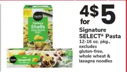 Safeway Signature Select Pasta offer