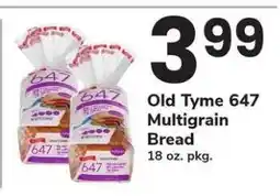 Safeway Old Tyme 647 Multigrain Bread offer