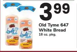 Safeway Old Tyme 647 White Bread offer