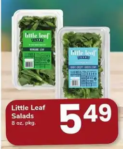 Safeway Little Leaf Salads offer