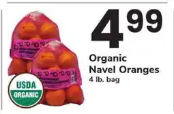 Safeway Organic Navel Oranges offer