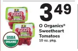 Safeway O Organics Sweetheart Tomatoes offer