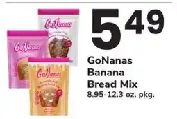 Safeway GoNanas Banana Bread Mix offer