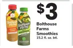 Safeway Bolthouse Farms Smoothies offer