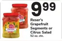 Safeway Reser's Grapefruit Segments or Citrus Salad offer