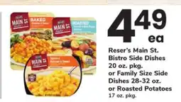 Safeway Reser's Main St. Bistro Side Dishes offer