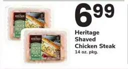 Safeway Heritage Shaved Chicken Steak offer