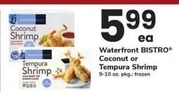 Safeway Waterfront Bistro Coconut or Tempura Shrimp offer