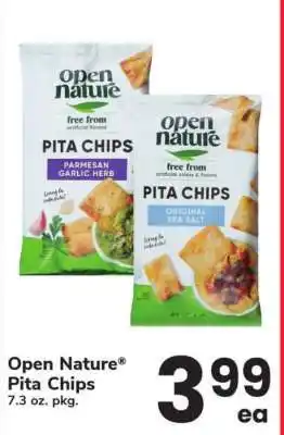 Safeway OPEN NATURE PITA CHIPS offer