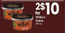 Safeway Willy's Salsa offer