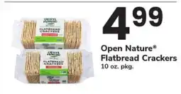 Safeway Open Nature Flatbread Crackers offer