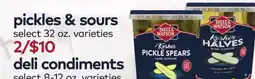 Safeway Dietz & Watson Kosher Pickles offer