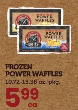 Safeway Frozen Power Waffles offer