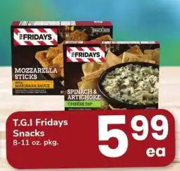 Safeway T.G.I Fridays Snacks offer