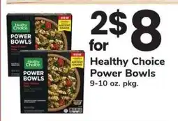 Safeway Healthy Choice Power Bowls offer