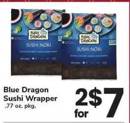 Safeway Blue Dragon Sushi Wrapper offer