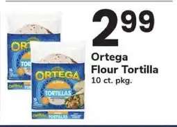 Safeway Ortega Flour Tortilla offer
