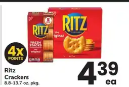 Safeway Ritz Crackers offer