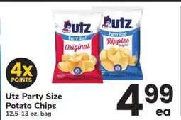Safeway Utz Party Size Potato Chips offer