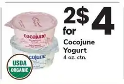 Safeway Cocojune Yogurt offer
