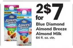Safeway Blue Diamond Almond Breeze Almond Milk offer