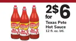 Safeway Texas Pete Hot Sauce offer
