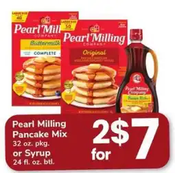 Safeway Pearl Milling Pancake Mix or Syrup offer