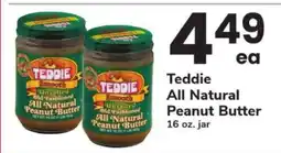 Safeway Teddie All Natural Peanut Butter offer