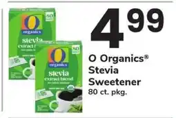 Safeway O Organics Stevia Sweetener offer