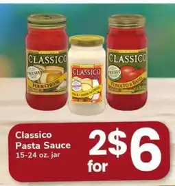 Safeway Classico Pasta Sauce offer